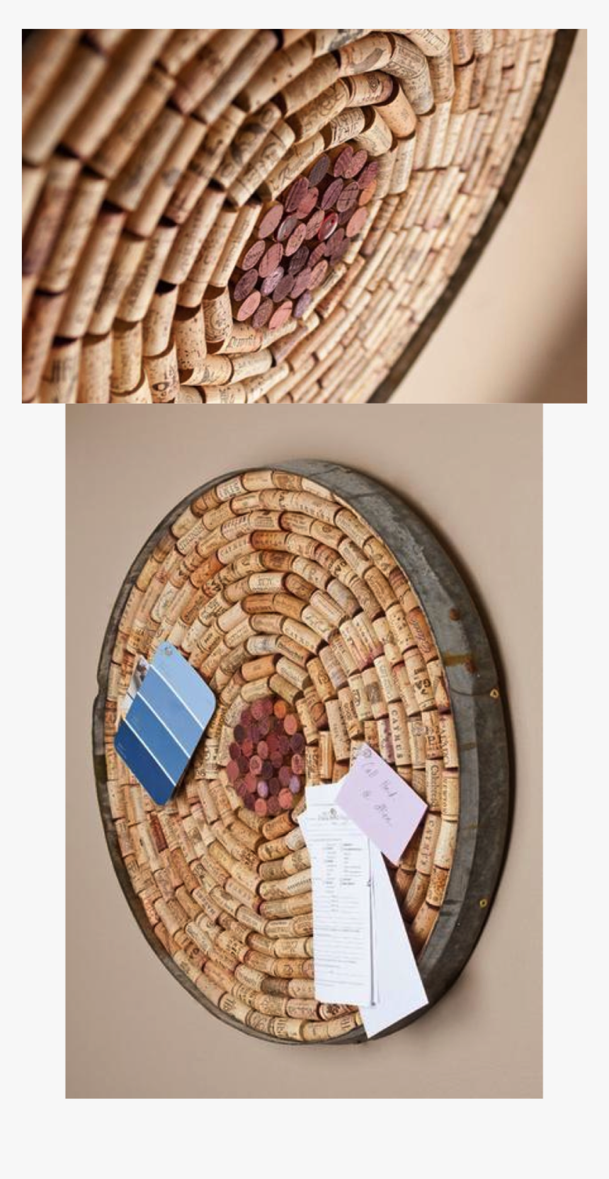 Perfect For Any Wine Lover, This Unique Bulletin Board - Bottle Cork Pin Board, HD Png Download