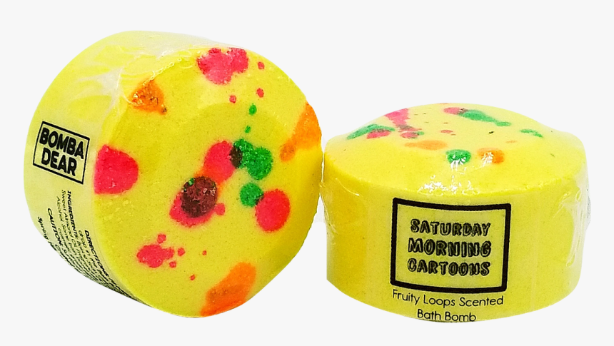 Saturday Morning Cartoon Fruit Loops Bath Bomb - Muffin, HD Png Download