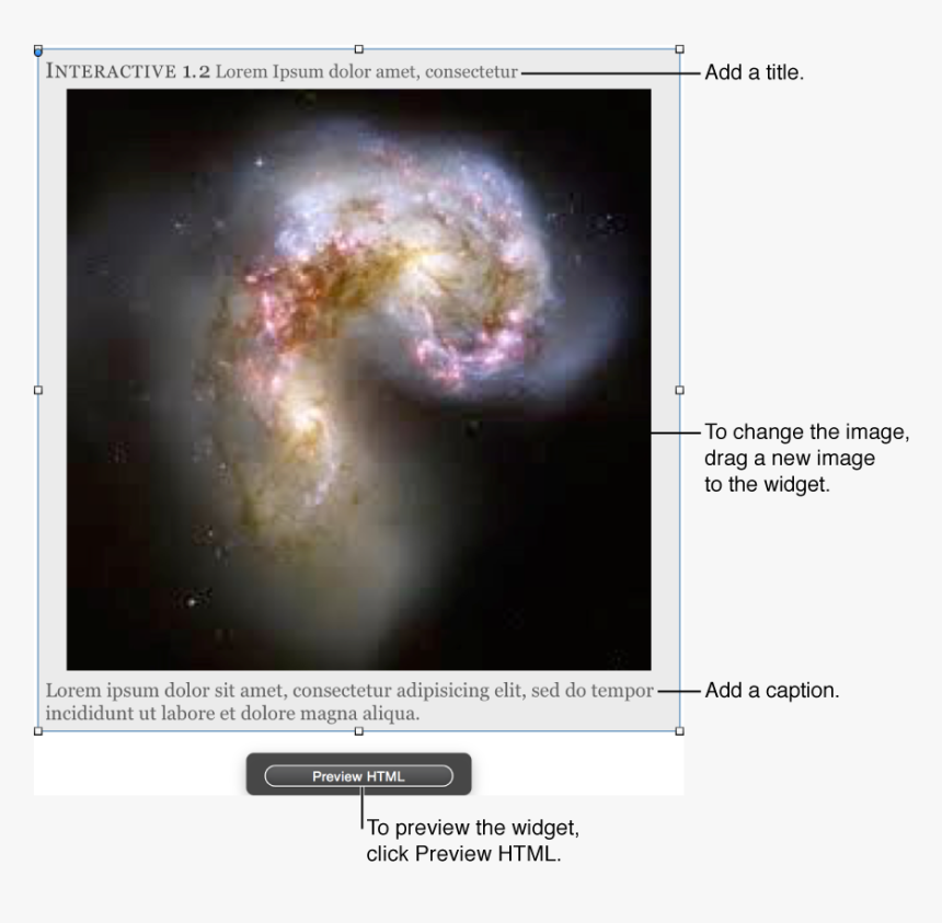 Html Widget - Antennae Galaxies Ngc 4038 4039, HD Png Download