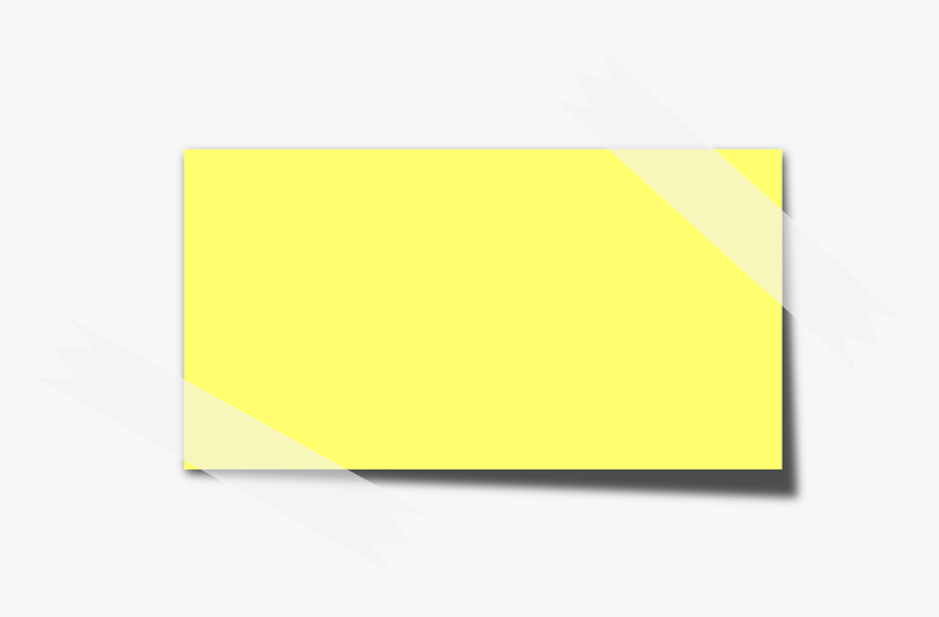 Sticky Note Memo Yellow Vector Graphic Pixabay Post It Shapes Png