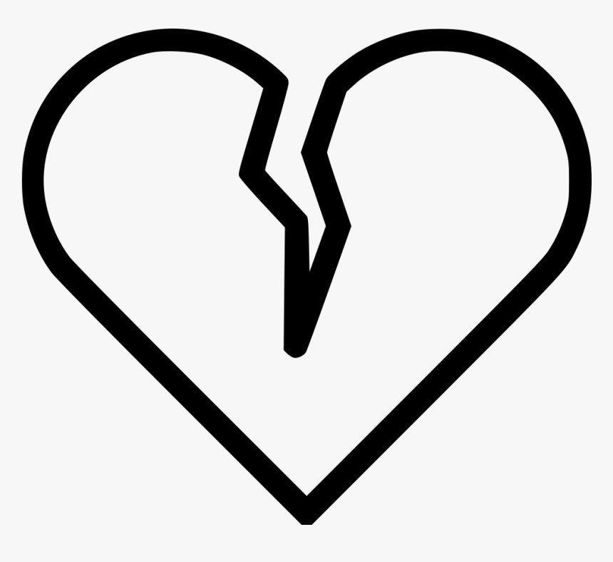 Broken Heart White Png Transparent Cartoons White Broken Heart