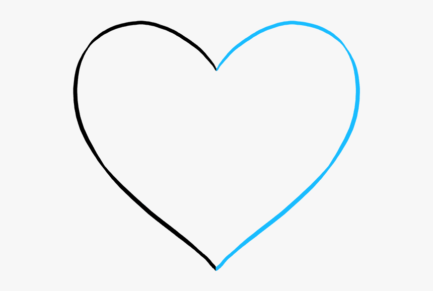 How To Draw Broken Heart - Heart, HD Png Download