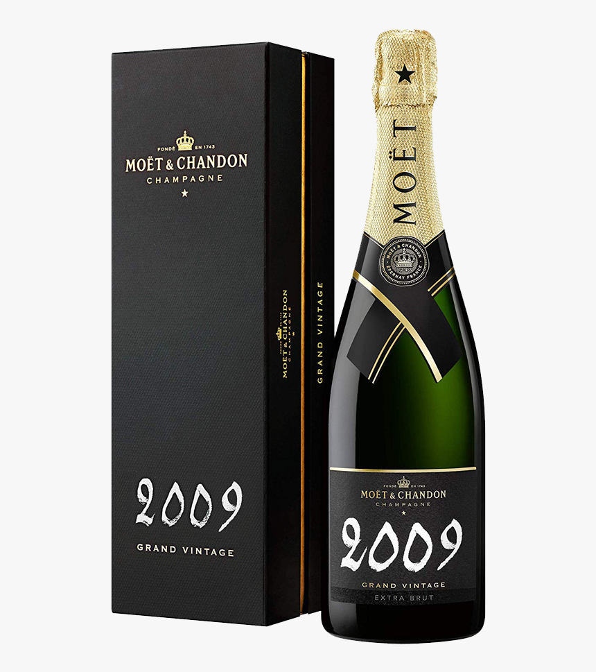 Moet & Chandon Grand Vintage 2009 Gift Boxed - Moet Chandon Vintage 2009, HD Png Download