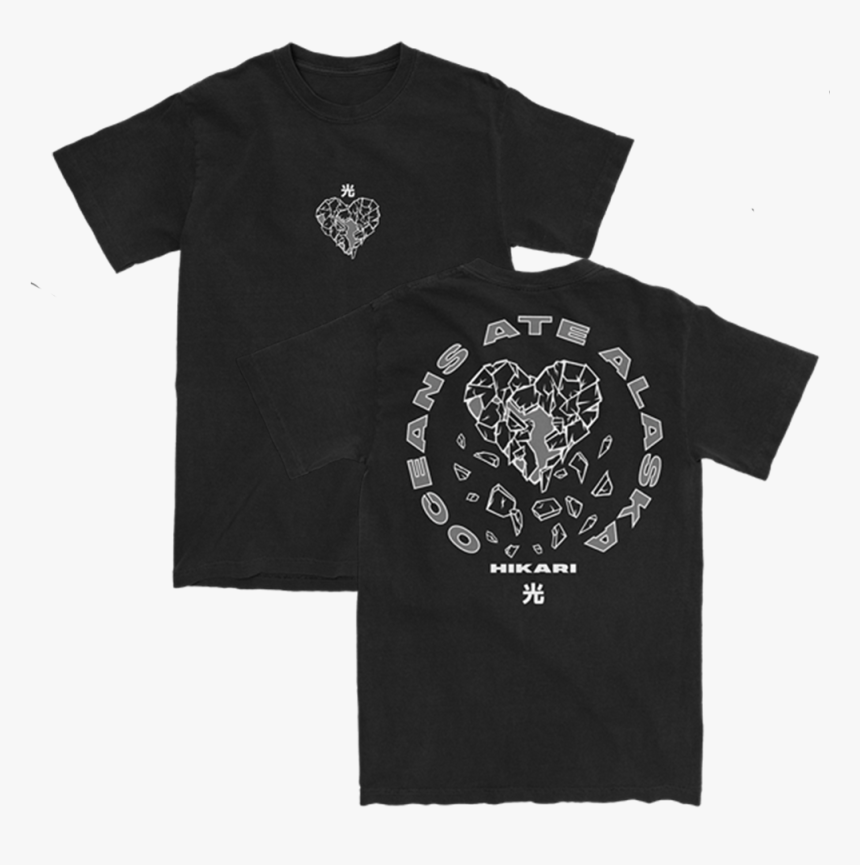 Shattered Heart Pieces Tee - Heart, HD Png Download