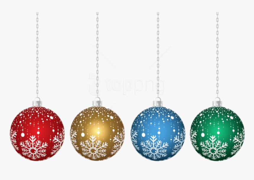 Hanging Ornament Png - Transparent Background Christmas Ornament Clipart, Png Download