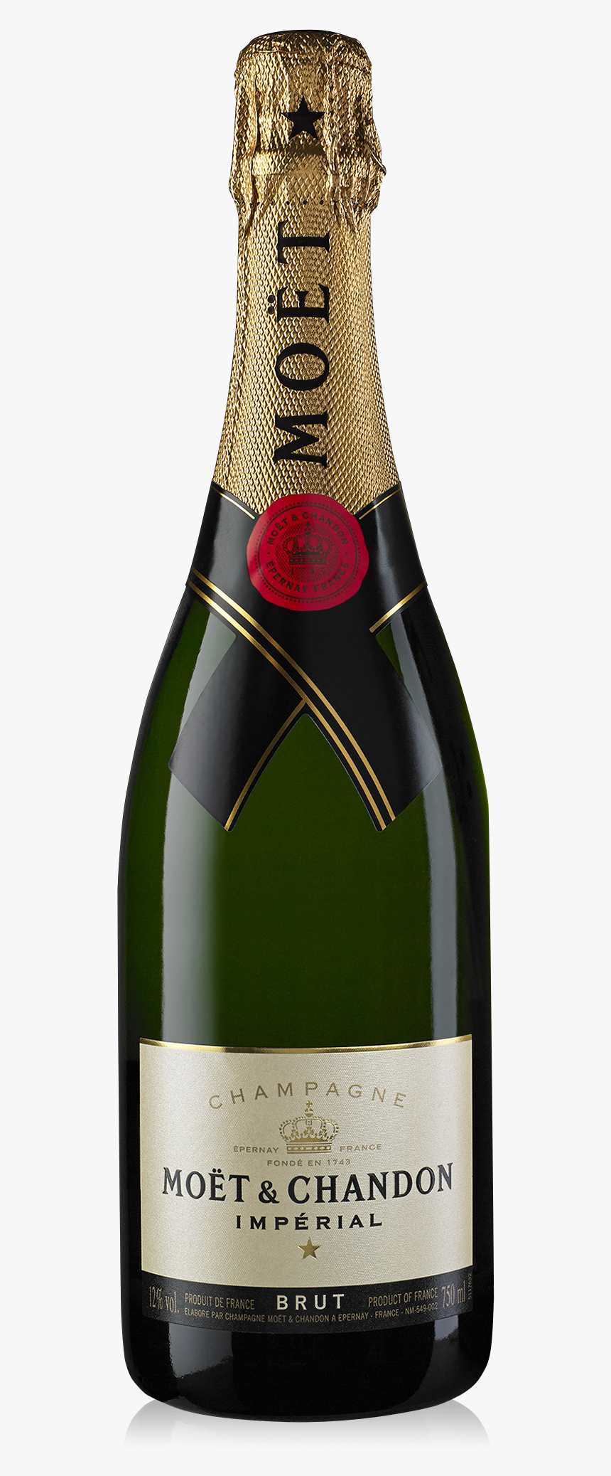 Moet & Chandon Imperial Naked - Moet Σαμπανια Τιμη, HD Png Download