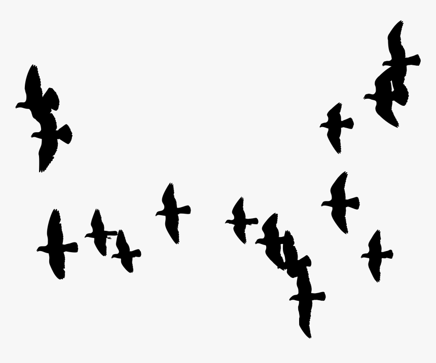 Flock Of Doves Silhouette Clip Arts - Bible Verse John 16 7, HD Png Download