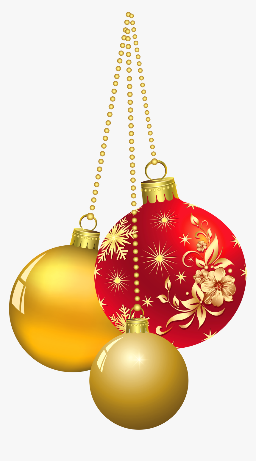 Christmas Ornament Christmas Tree Clip Art - Transparent Christmas Decorations Png, Png Download