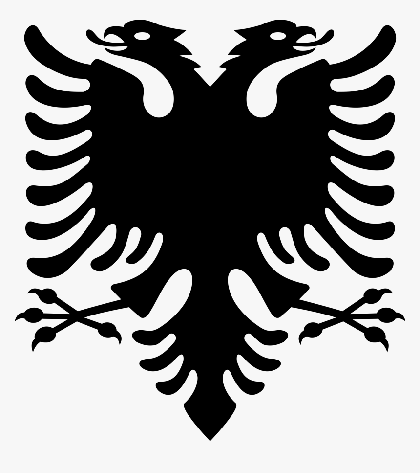 Albanian Flag Symbol, HD Png Download