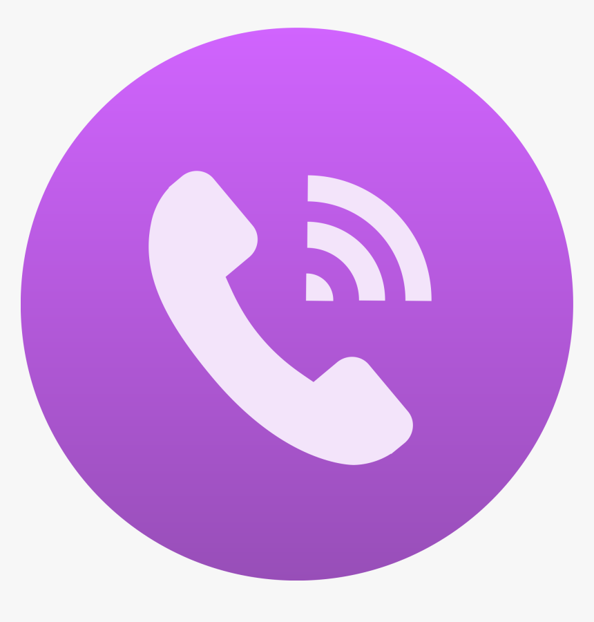 Viber Phone Wifi Logo Transparent Background Pictures - Viber Png Logo, Png Download