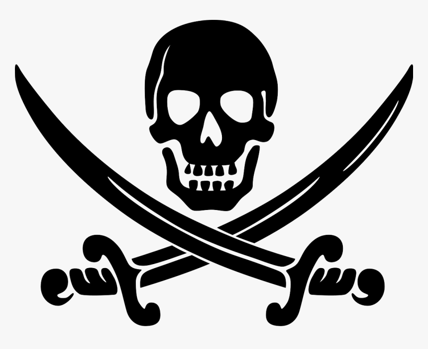 Cross Clipart Swords - Pirate Png, Transparent Png