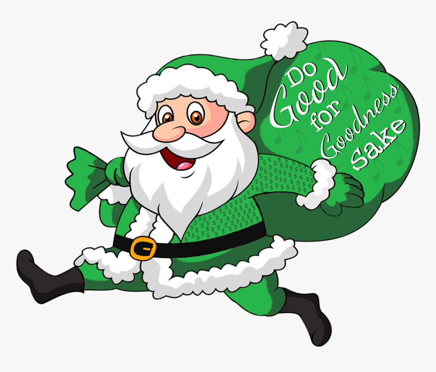 Transparent Secret Santa Png - Santa Claus, Png Download