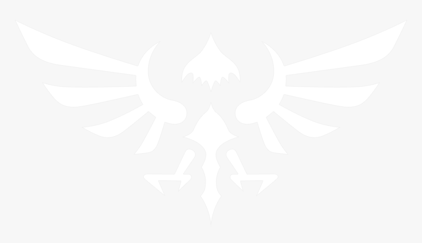 Hylian Crest Png - Zelda Logo, Transparent Png
