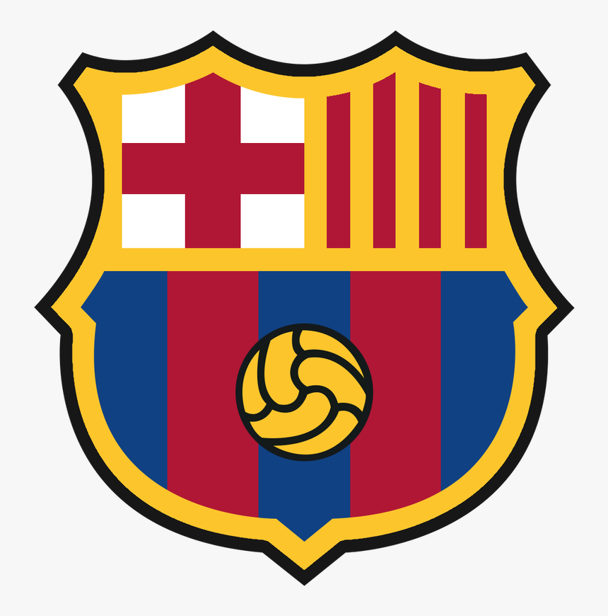 Art,logo - Fc Barcelona New Logo Png, Transparent Png