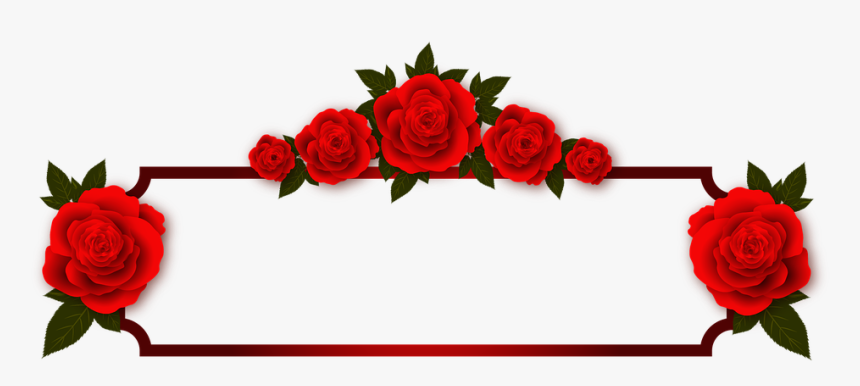 Rose, Flowers, Plate, Frame, Photo Frame, Red - Good Morning Special Person, HD Png Download
