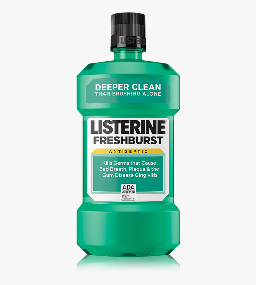 Listerine® Freshburst® Antiseptic Mouthwash - Listerine Fresh Burst Mouthwash, HD Png Download