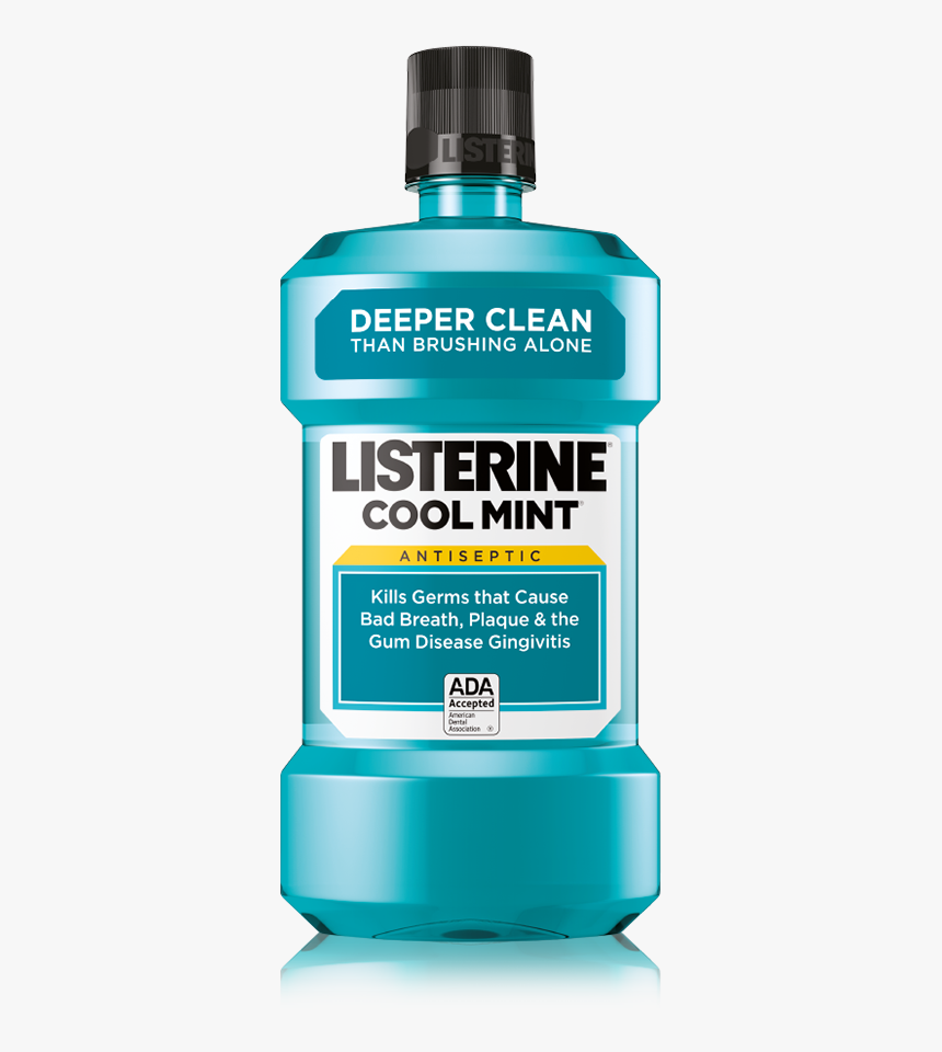 Antiseptic Coolmint - Listerine Advertisement, HD Png Download