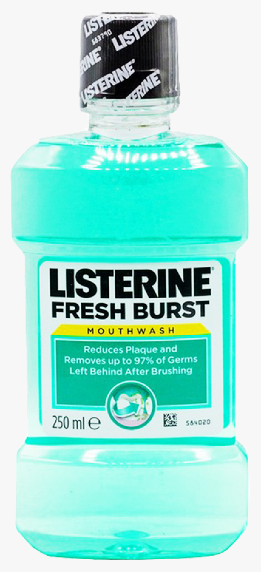Listerine Mouth Wash Fresh Burst 250 Ml - Listerine Original Mouthwash 500 Ml, HD Png Download