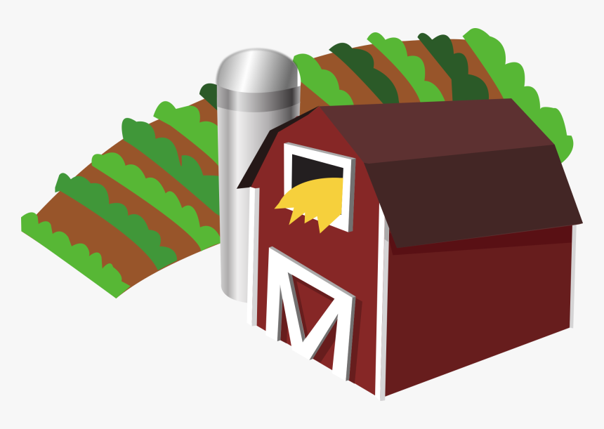 Barn With Farm Clip Art - Farm Transparent Background, HD Png Download