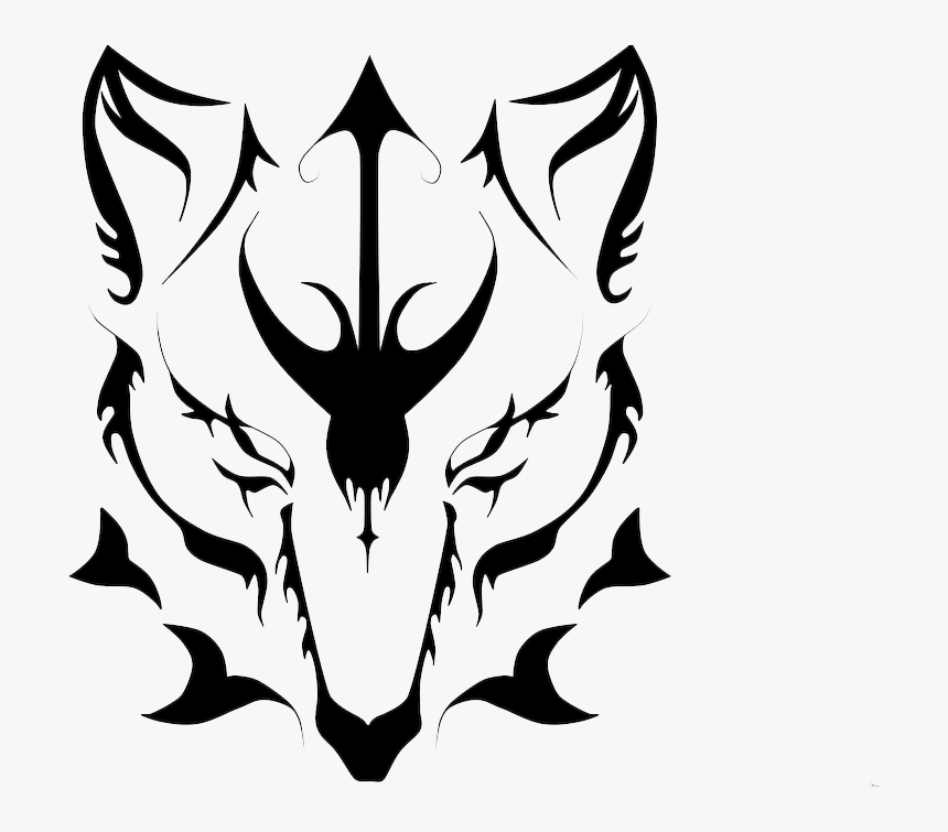 Download Wolf Tattoos Png Picture - Tribal Wolf Eyes Tattoo, Transparent Png