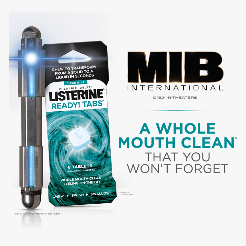 Transparent Listerine Png - Men In Black Listerine, Png Download
