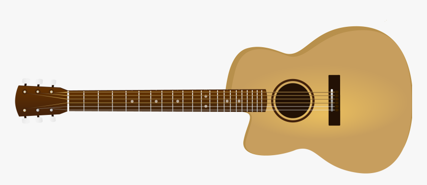 Acoustic Guitar Clip Art Png - Fender Cc 60s Lh Nat, Transparent Png