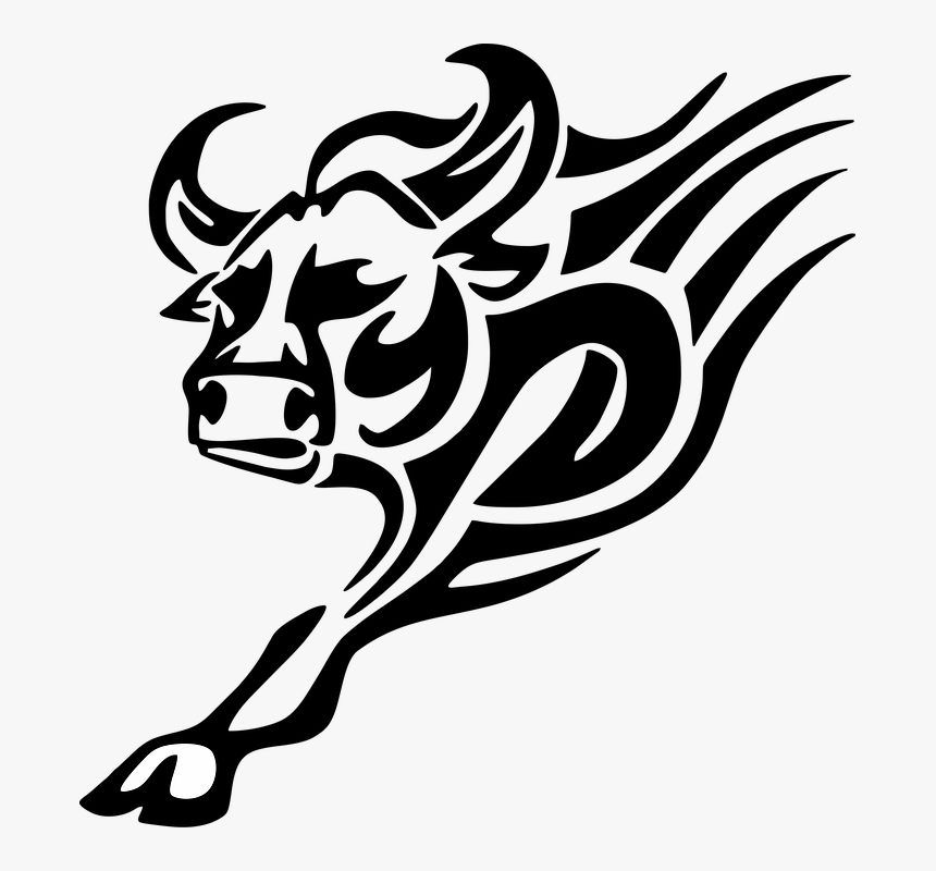 Tribal Tattoos Png 6, Buy Clip Art - Bull Tribal Png, Transparent Png