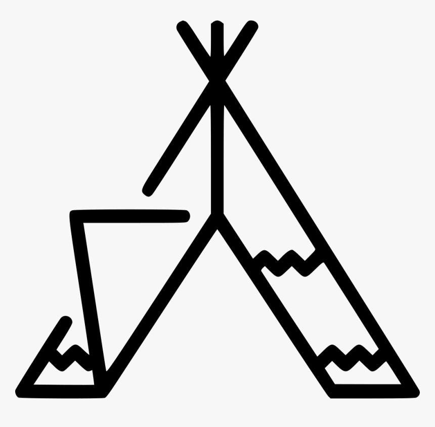 Tent Tribal - Tribal Png Icon, Transparent Png