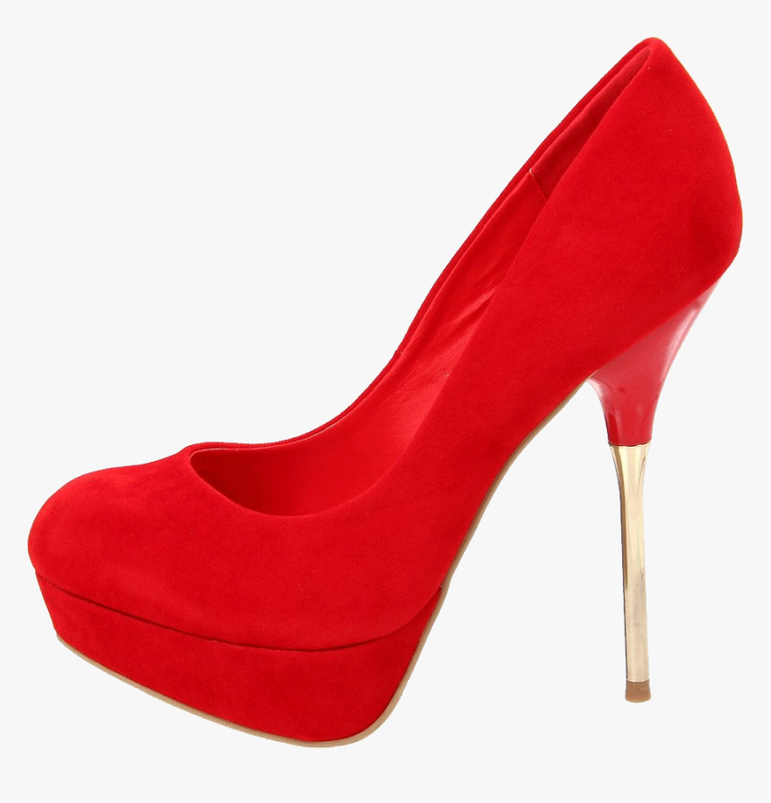 Red Women Shoe Png Image, Transparent Png