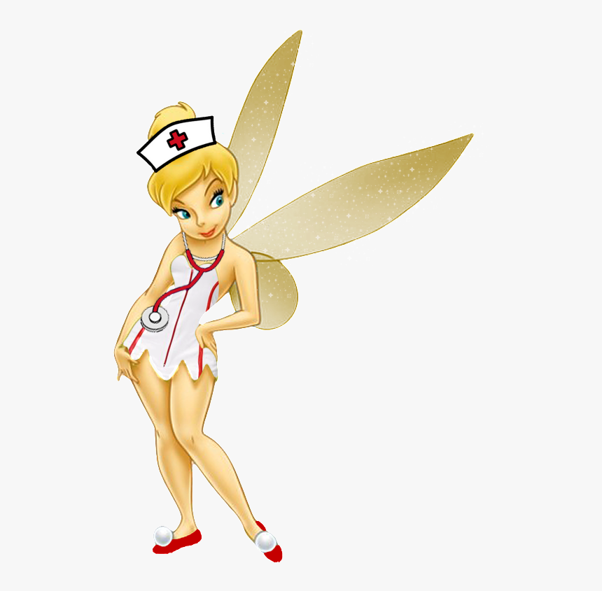 Funny Nursing Quotes For - Tinkerbell Get Well Soon, HD Png Download