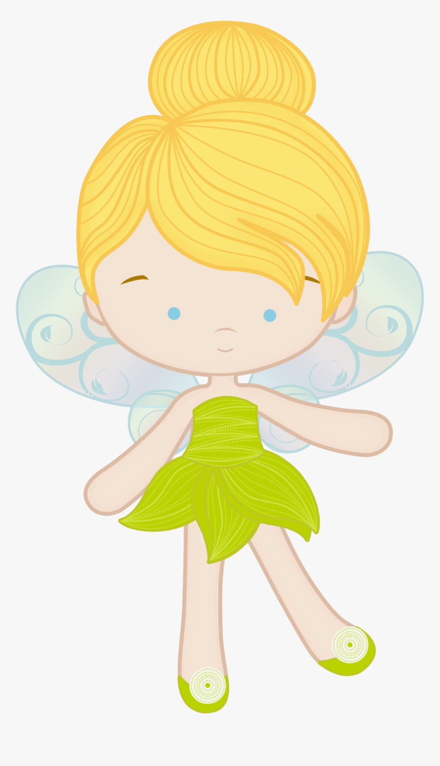 Mushrooms Clipart Tinkerbell - Fadinha Png, Transparent Png