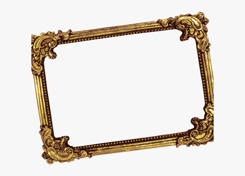 Luxury Photo Frame, Golden Photo Frame, Wedding Photo - Picture Frame, HD Png Download