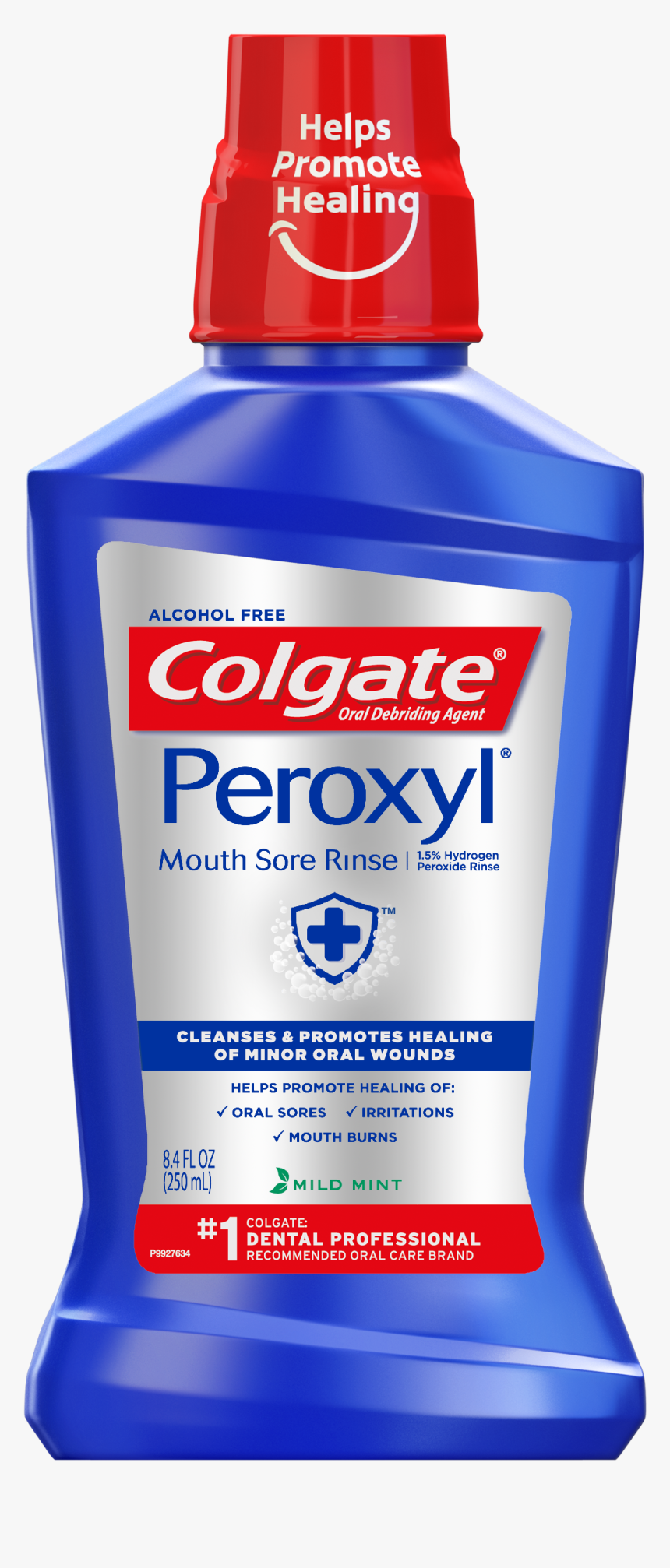 Colgate Peroxyl Mouthwash, HD Png Download