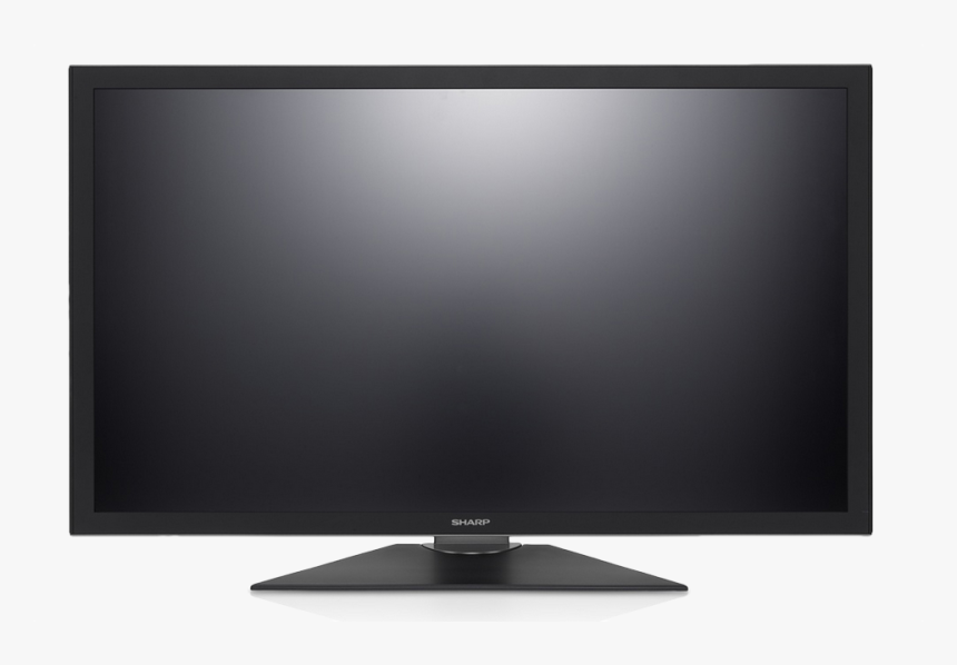 Transparent Lcd Monitor Png - Sharp 4k Monitor, Png Download