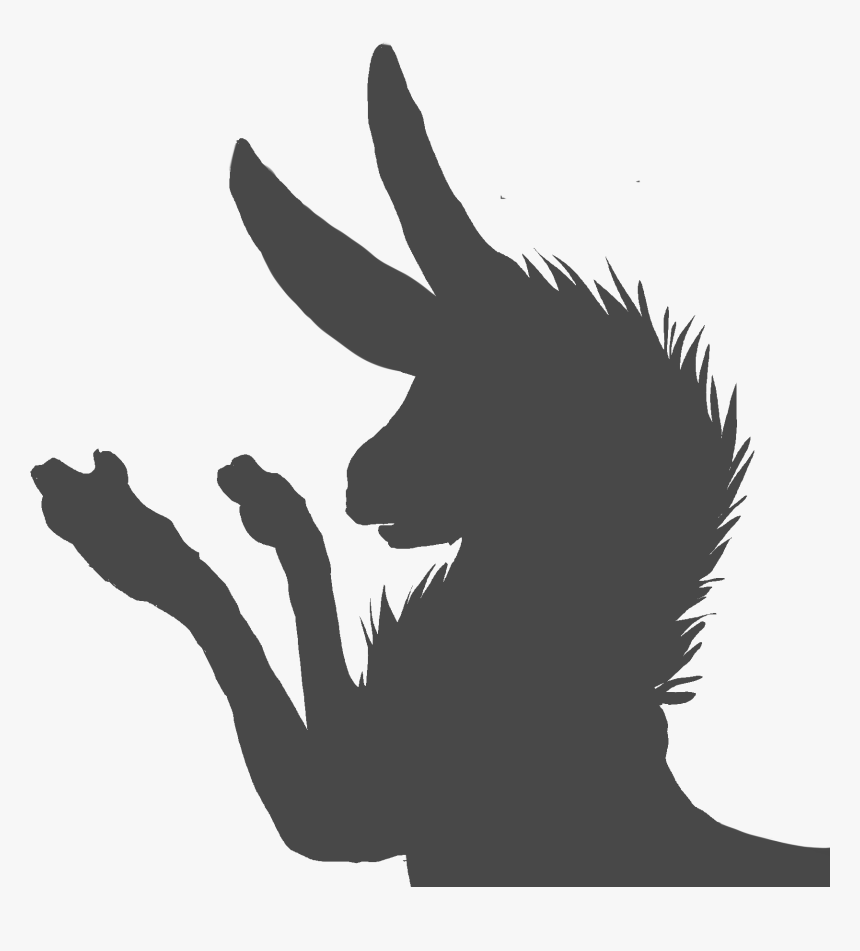 Canidae Horse Dog Silhouette - Silhouette, HD Png Download