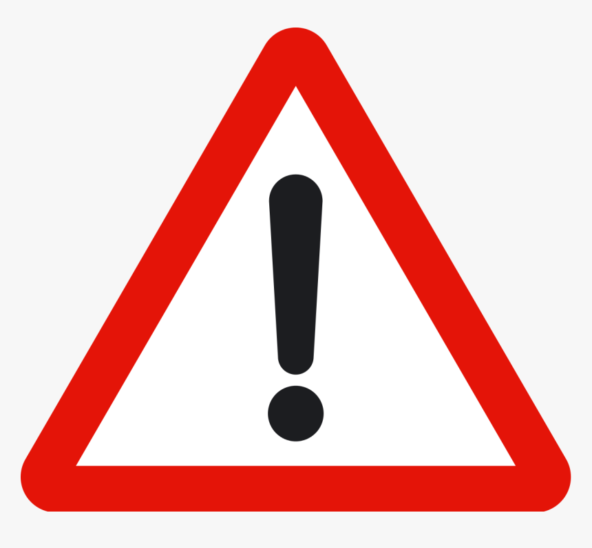 Dangerous Curse To Left Road Sign - Achtung Svg, HD Png Download