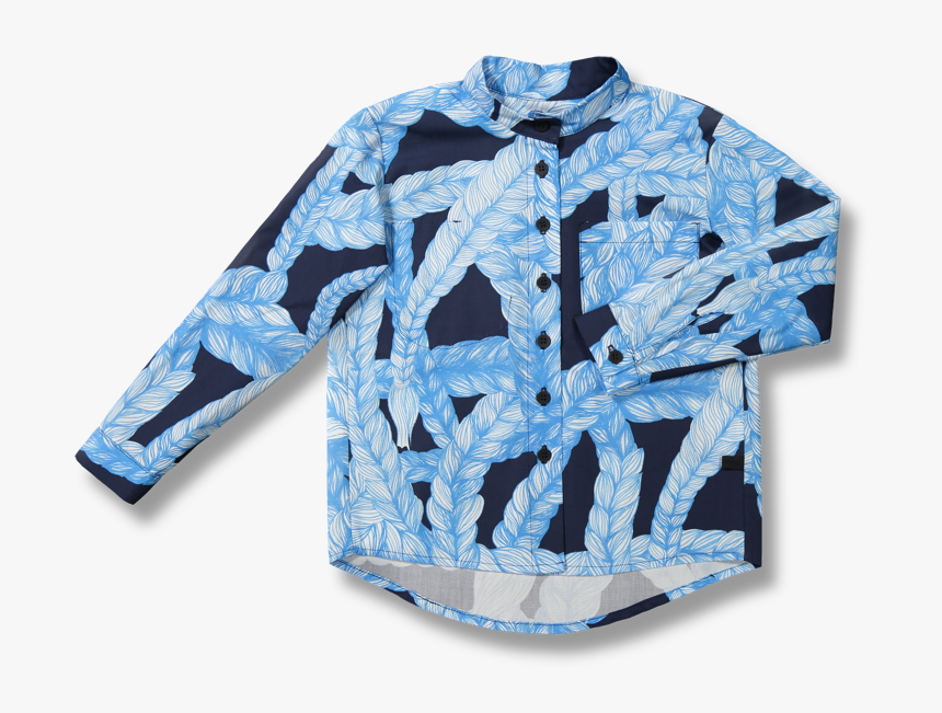 Botton Up Shirt Veikko Braid Blue Blue 90 150 Cm - Active Shirt, HD Png Download