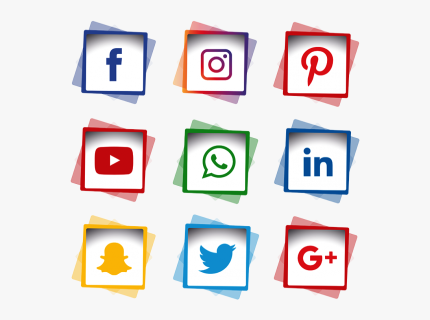 Vector Social Media Logo Png, Transparent Png
