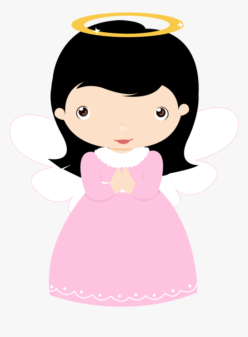 Baptism Cookies, Christmas Stockings, Clip Art, Baby - Baby Angel Girl Vector Png, Transparent Png