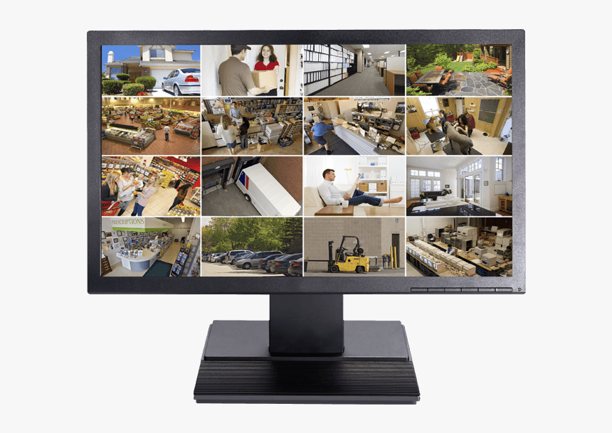 19inch Led Backlit Lcd Security Monitor For Security - Cameras Monitor, HD Png Download