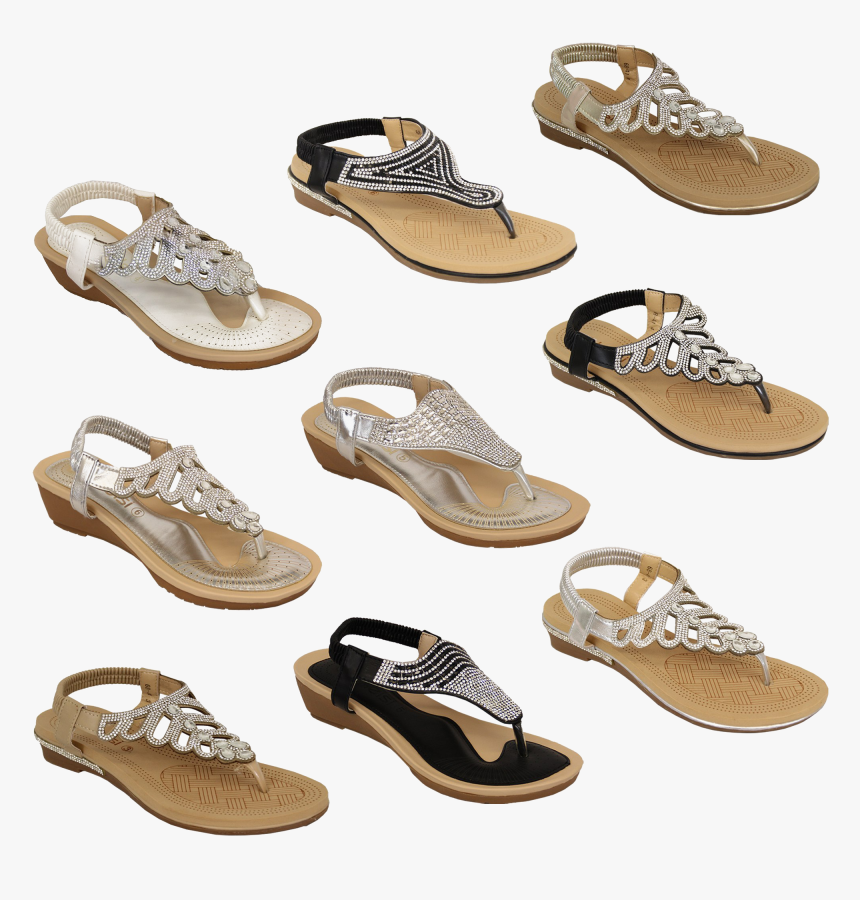 Ladies Sandal Transparent Images - Ladies Sandals New Fashion, HD Png Download