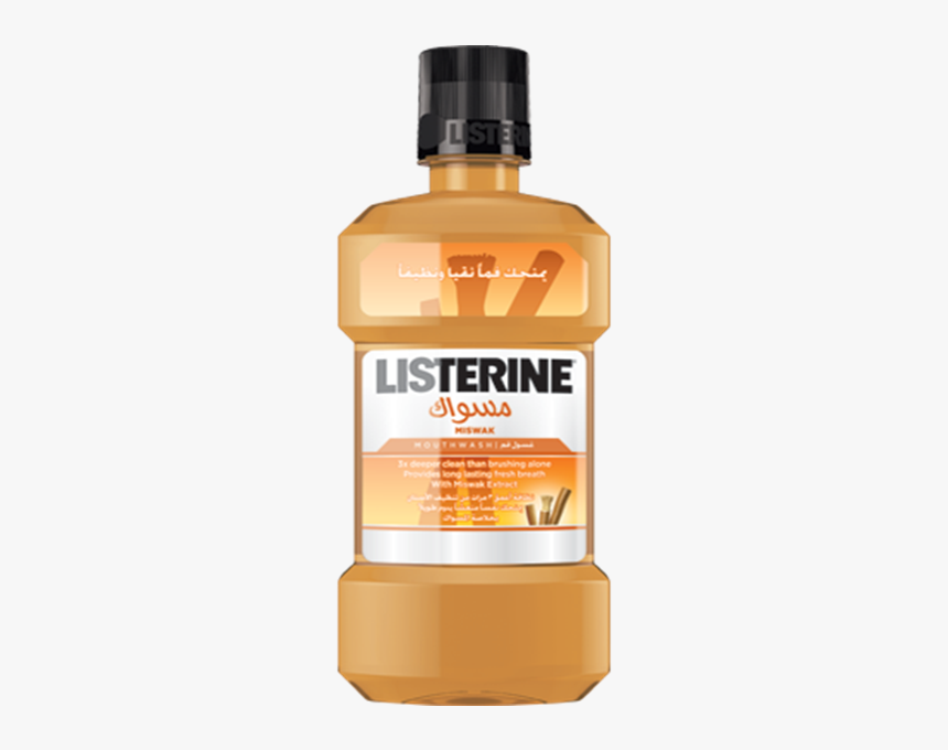 Picture Of Listerine Miswak 500ml - Listerine Cool Mint 1l, HD Png Download