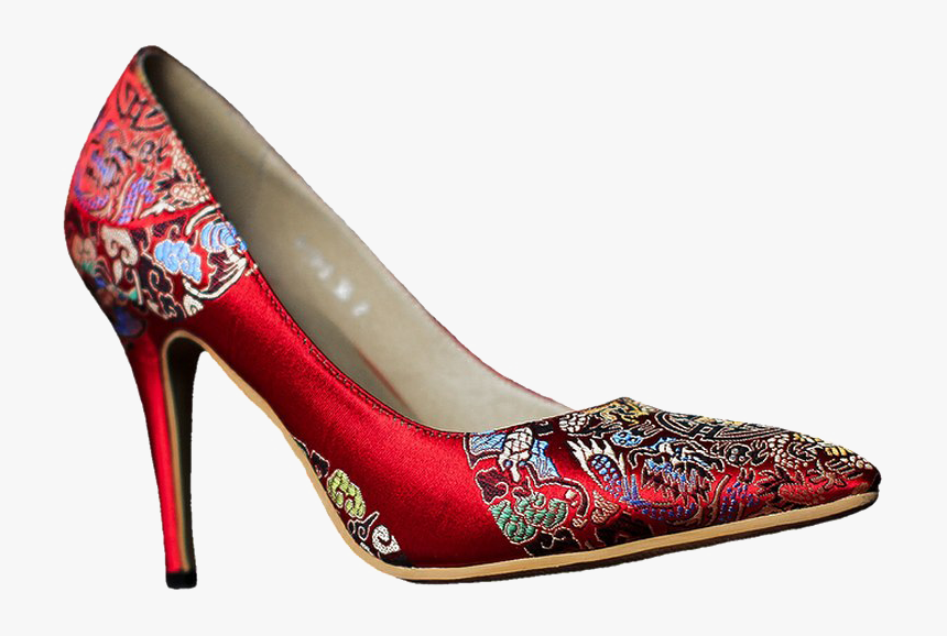 Red Women Shoes Png Image Background - Ladies Shoes Png, Transparent Png