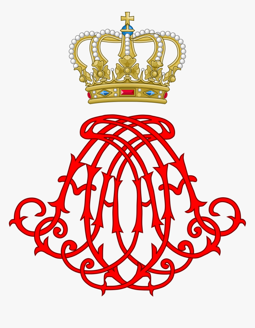 Crown Clip Art Keep Calm And Carry On - Luxembourg Royal Monogram, HD Png Download