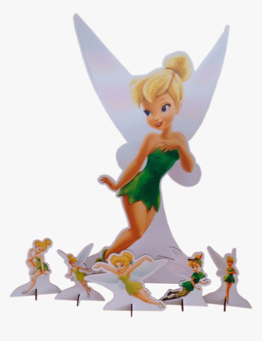 Kit De Displays Tinkerbell Sininho - Tinkerbell, HD Png Download