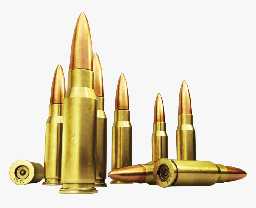 Bullet Transparent Png - Bullets Png, Png Download