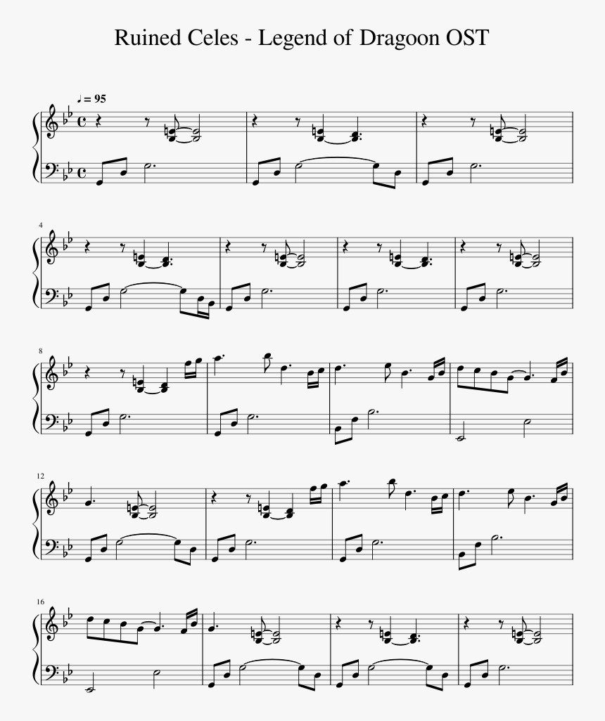 Partition Piano Game Of Thrones, HD Png Download