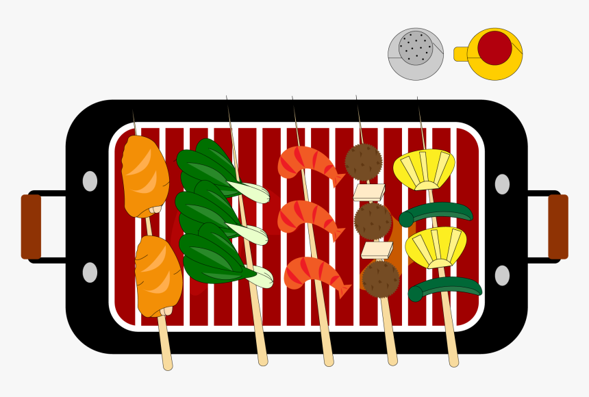 Bbq Grill Skewers Gourmet Vector Wild Donkey Png And - Bbq Illustration Png Transparent, Png Download