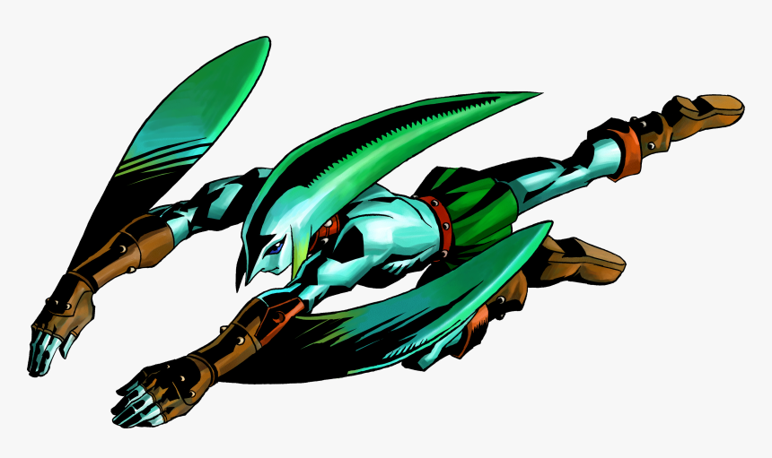 Zelda Majora's Mask Zora Link, HD Png Download