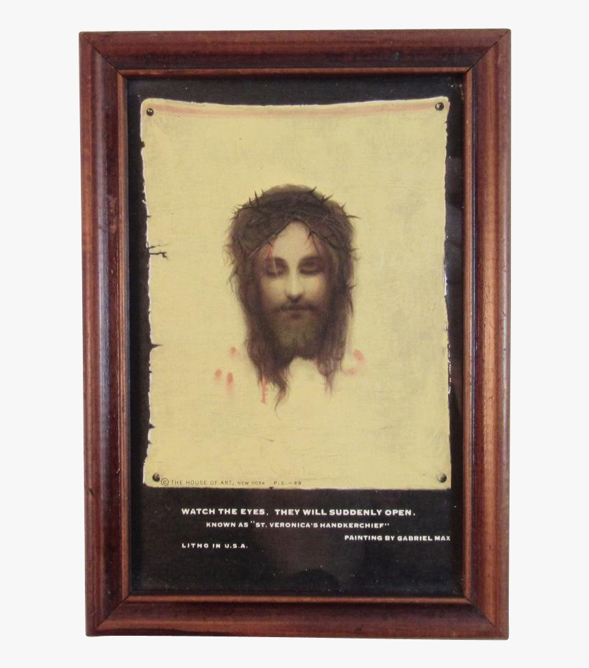 Lithograph Of Veronica's Veil, HD Png Download